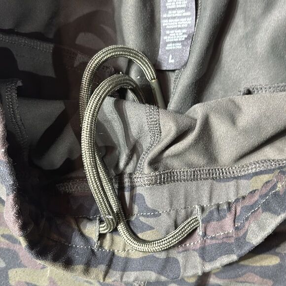 Alphalete women’s large green camoflauge joggers sweatpants lounge athleisure - Picture 5 of 6